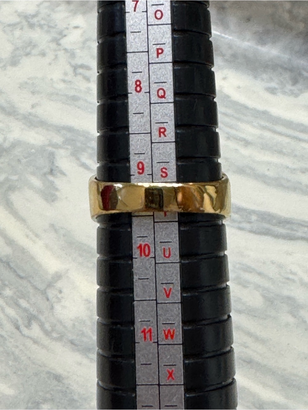 Vintage DAD Statement Ring Colorful Stone Accent Brass Sample Ring Size 9.5 - Picture 16 of 16
